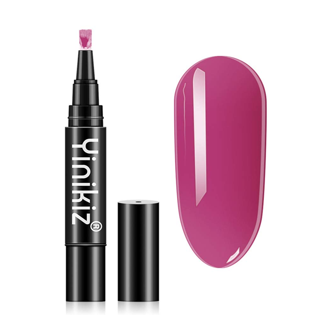 Uposao One Step UV Nail Polish - 3 in 1 UV Gel, LED Nail Polish Pen - Soak Off, Ideal for Home & Professional Manicure