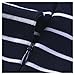 Miusol Women's Casual Navy Style Stripe Scoop Neck Party Swing Dress,Blue-2,Medium