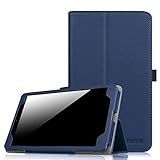Fintie AT&T Trek HD Case (Model 9020A)- Premium PU Leather Slim Fit Folio Stand Cover with Stylus Loop for AT&T Trek HD 8 inch 4G LTE Android Tablet, Navy