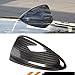 Real Carbon Fiber Shark Fin Antenna Cover Cap Compatible with 2017-2024 Alfa Romeo Giulia Quadrifoglio