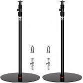 IFOOTAGE RB-A400 Round Base Light Stand Monopod 79" 2 Pack | Tripod Monopod for Cameras Lights Webcam, Live Streaming Vlogging, Stable Round Base Stand with 22LBS Payload