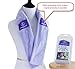 Aroma Wrap Heated or Cooled Herbal Neck Wrap with an Essential Oil Pack, Logo Pocket Choice of Aroma Wrap or Bible Verse (Lavender)