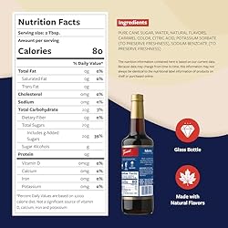Torani Coffee Syrup, Maple Flavoring for