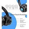 3 IN 1 Headphones Over Ear Wireless headset, [40 Hrs Playtime]Touch Control Bluetooth Headset, Foldable with Stereo Bass…