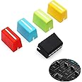 WXYINSPAS 5pcs Universal Fader Knobs Replacement Fader Cap Slider for DJ Controller Mixer Console Pioneer Pioneer DJM、DDJ、XDJ, Denon Numark AKAI RANE VESTAX (Universal Mixed color Hats)