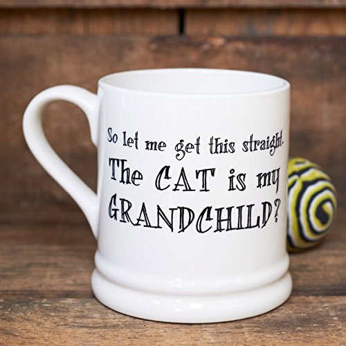 Sweet William So let me get this straight, The Cat is my Grandchild mug