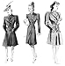 Haslam System of Dresscutting (Book of Draftings No. 19) -- Vintage Pattern Making for 1940s Fashions