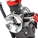NIBBI 26mm Dirt Bike Carburetor PE26mm Motorcycle Carburetor Kit With Adjustable Throttle Cable 95cm Dirt Bike Aire Filter Carburetor Jet Fit HONDA YAMAHA SUZUKI Motorcycle Dirt Bike SSR TTR 125-150