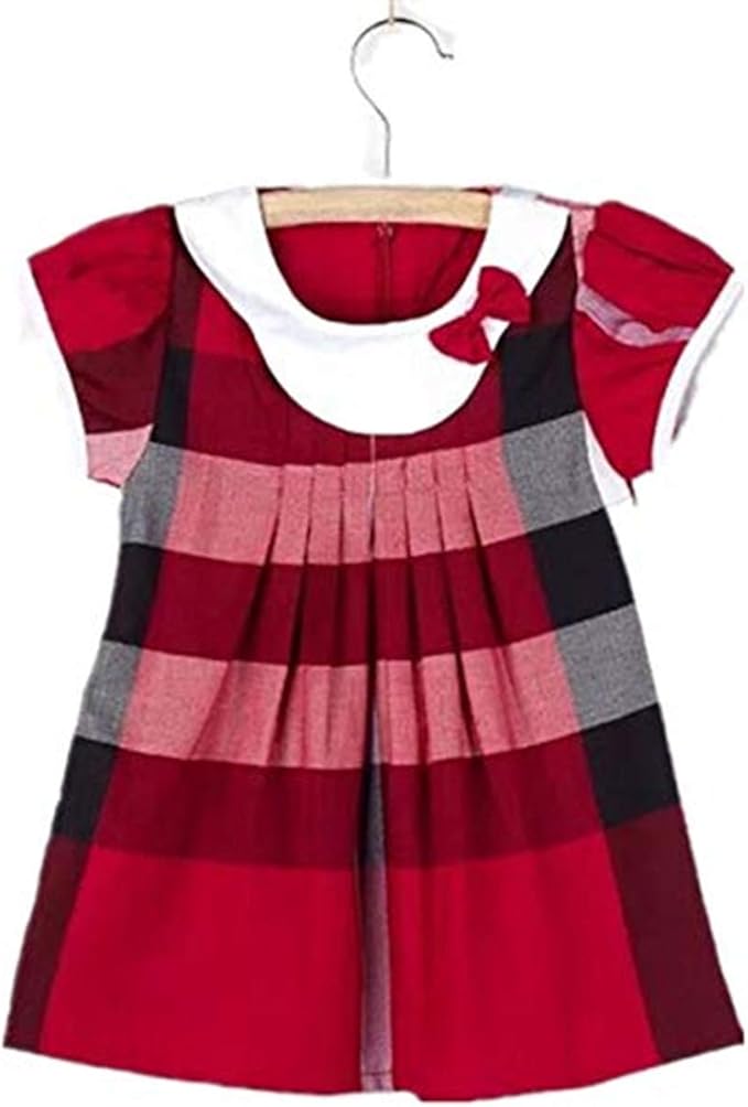 red and white dress for kids