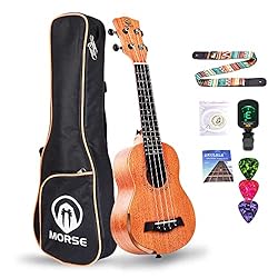 MORSE Soprano Ukulele Arm Rest Ukulele for Beginner