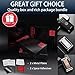 Sancore Car Phone Mount Magnetic -Reliable Phone Holder for Car Dashboard, Universal iPhone Mount for Any Smartphone GPS Radar Laser Detector Car Camera Recorder and More Use (Metal Balck)