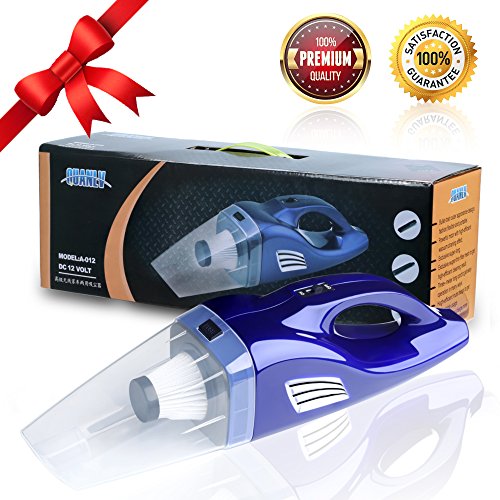 Portable Vacuum Cleaner for Car – Small Handheld Vacuum and Attachments for Cars, Trucks, Vans – Cordless Hand Vacuum with Rechargeable Battery – Essential Interior Car Cleaning Supplies by SHRAGIS - Thumbnail 6
