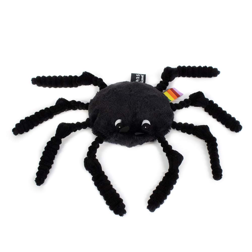 Deglingos Ptipotos Spider Plush Toy Black