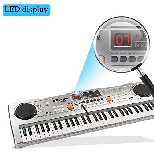 aPerfectLife 61 Keys Kids Keyboard Multifunction Portable Piano