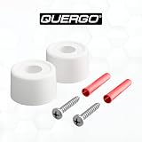 QUERGO Rubber Door Stop Floor Wall Mounted with Fixings 2 Pack view 5