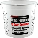 Leaktite 10Q12NM0012 10 Qt Multi-Purpose Pail W/Reinforced Rim, 10Qt