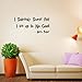 HJ Vinyl Wall Decal Sticker : I Solemnly Swear That I Am up to No Good Harry Potter Quote Bedroom Bathroom Living Room Picture Art Peel & Stick Mural Size: 10 inches X 22 inches