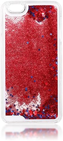 Dramhk iPhone6/6S Plus case,Cool Quicksand Moving Stars Bling Glitter Floating Dynamic Flowing Case Liquid Cover for Iphone6/6S Plus (5.5")