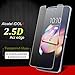 Yihailu Alcatel Idol 4 Tempered Glass Screen Protector HD Clarity 9H Hardness 2.5D Arc Anti-Bubble Film For One Touch idol4 (5.2 Inch) - Retail Package