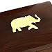 Shalinindia Cigarette Holder Case Wood Box Indian Decor 4.5 X 3.25 X 1.25 Inch- Handcrafted Unusual Gifts