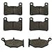 2006-2008 Suzuki GSXR 600 Kevlar Carbon Front & Rear Brake Pads