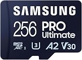 Samsung PRO Ultimate microSD 256GB UHS-I U3 200MB/s Read USB Card Reader view 1