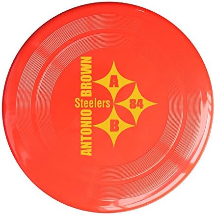 AOLM Pittsburgh Football Sport Player NO.84 Antonio Outdoor Game Frisbee Light Up Flying Red