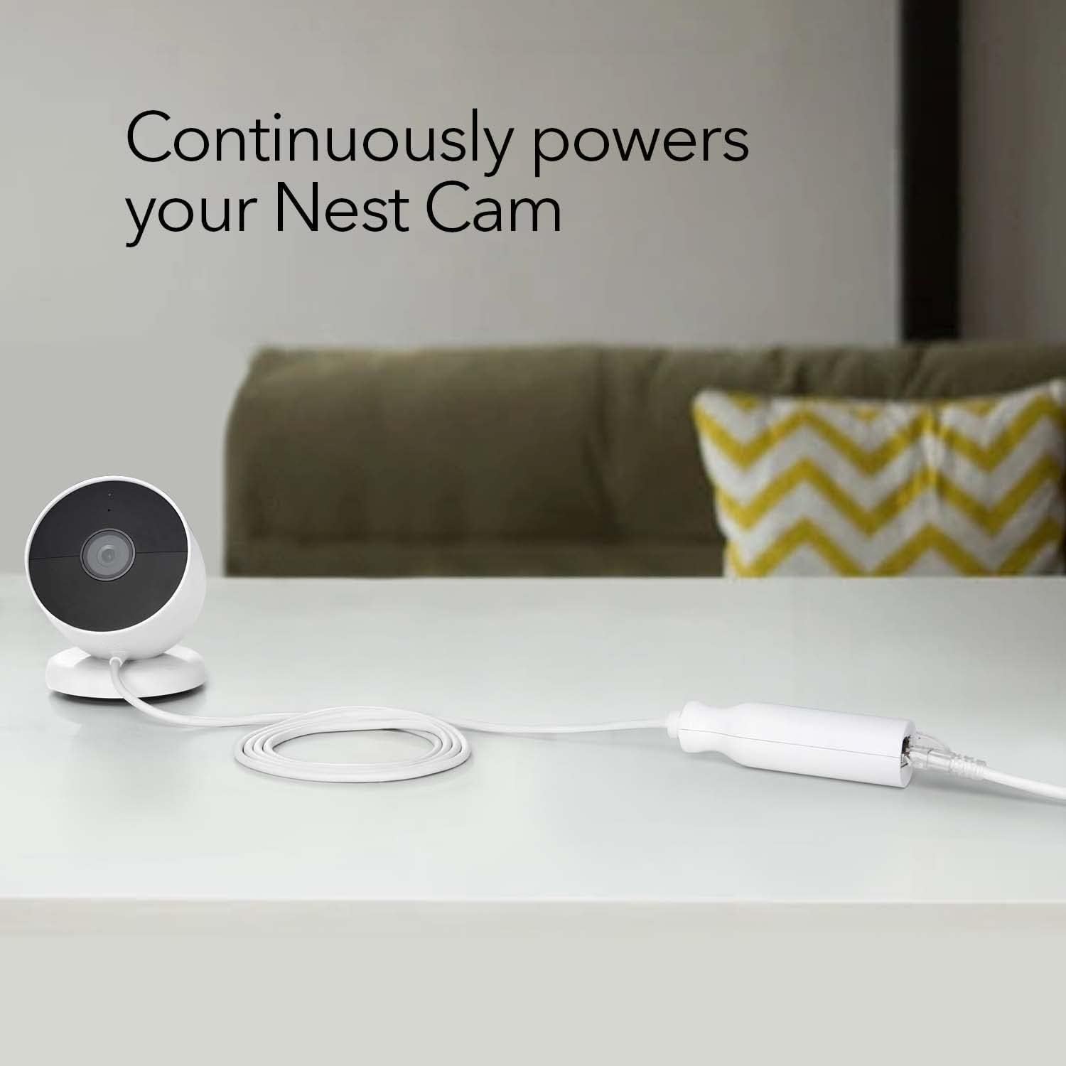 Wasserstein PoE Adapter for Google Nest Cam Outdoor or Indoor, Battery - Made for Google Nest