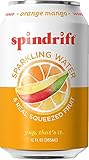 Spindrift Sparkling Water, 12 Fl. Oz. Cans (16 Pack) (Orange Mango)