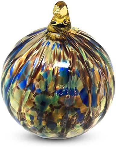 Ozark Handmade "Earth" Ornament with S Hook - USA Artist Made Product - Large 4-5" Globes