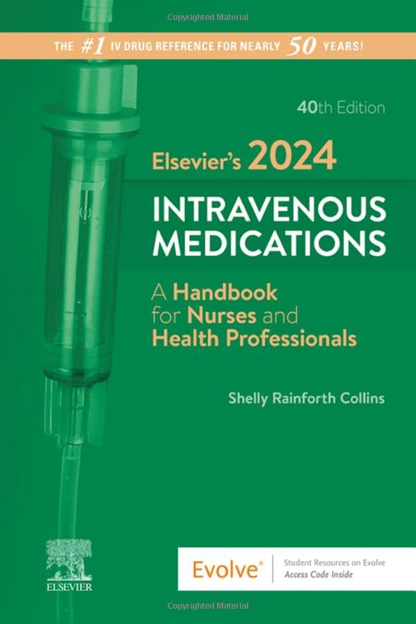 Elsevier's 2024 Intravenous... W/Access