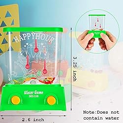 Gejoy 4 Pieces Water Games Handheld Water Ring Toss