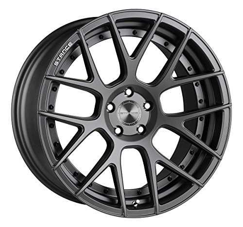 20" Inch Stance SC-8 Slate Grey Wheels Rims Only | Set of 4 | Financing Available | Infiniti Audi Mercedes Dodge Chevy Chrysler Acura Ford Lexus Nissan BMW
