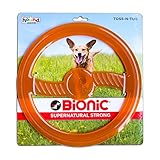 BIONIC Toss N' Tug Durable Tough Medium Fetch Toy for Dogs
