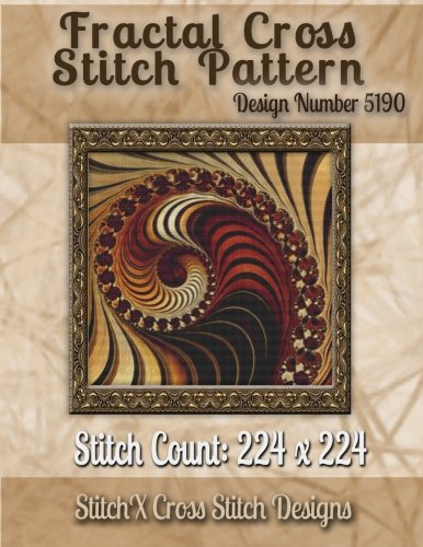 Fractal Cross Stitch Pattern: Design No. 5190