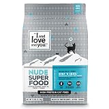 I and love and you Nude Dry Cat Food - Grain Free Limited Ingredient Kibble, Whitefish + Chicken, 5-Pound Bag