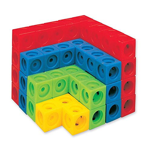 ETA hand2mind Multi-Sided, Linking Cubes, Educational Counting Toy (Set of 500) - Thumbnail 2