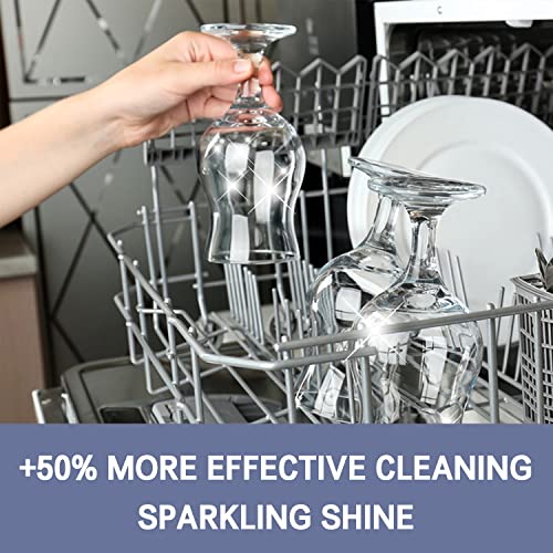 ADUSTMAN ECO Friendly Dishwasher Detergent 45 Sheets Unscented Natural