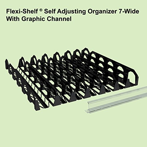Flexi-Shelf Expandable Flat Shelf Organizer - 5 Pack