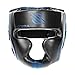 Sanabul Essential Boxing Headgear for Men & Women, Muay Thai MMA Headgear with Protective Padding, Full Face Coverage for Sparring Training, Blue, L/XL
