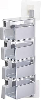 MELAG Gewürzgläser Glas Eckig Gewürzstreuer Leer für Gewürz Aufbewahrung，Gewürz-Kartei Zwei oder mehr Gewürze,weiß/Beige