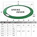 Exacme 6180-CP12G Trampoline Replacement Spring Cover, Safety Pad, Green, 12 Foot