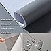 REDODECO Solid Color Matte Textured Vinyl Adhesive Paper Peel Stick Wallpaper Adhesive Cabinet Shelf Liners Decal,15.8inch by 79inch (White)