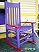 Rocking Chair How-to Book; Paper Pattern Plan to DIY and Easily Build Adult Size Front Porch Rocker
