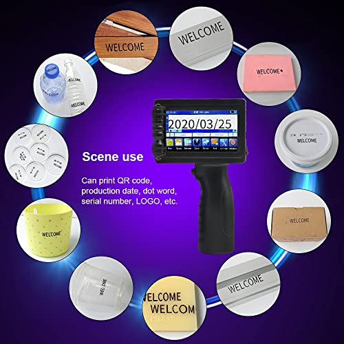 TOAUTO Portable Intelligent Upgraded Handheld Inkjet Printer HP003