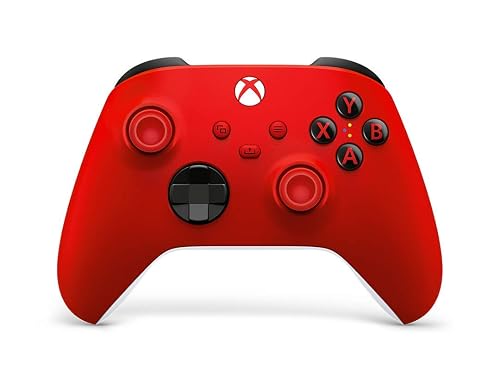 Xbox Core Wireless Gaming Controller – Pulse Red for Series X|S, One, Windows PC, Android, and iOS
