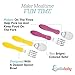 Toddler Utensils Cutlery Set-Toddler Fork and Toddler Spoons with Bonus Baby Utensils Travel Friendly Carrying Case-Perfect Self Feeding Baby Spoons and Baby Forks