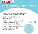WEOK Puppy Heartbeat Toy for Separation Anxiety Relief Dog Cat Plush Calming Aid view 3