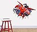 Fange DIY Removable 3D Big Hero 6 Baymax Art Mural Vinyl Waterproof Wall Stickers Kids Room Decor Nursery Decal Sticker 27.5''x19.6''