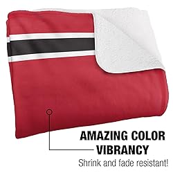Polk State College Primary Logo Stripes Sherpa